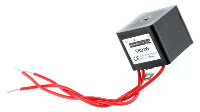 Roxburgh EMC, VSU Surge Suppressor Unit 480V Maximum Voltage Rating 0.04 kA Maximum Surge Current VDR (MOV) | VSU3W