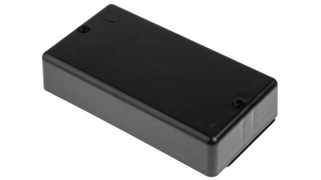 Southco Zinc Plated Black Plastic Handle 25.5 mm Height, 46.7 mm Width, 123 mm Length | P1-31