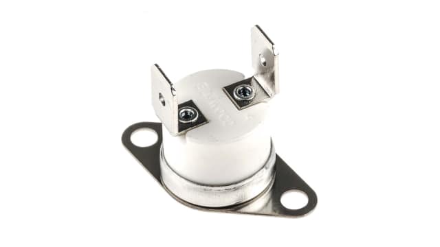 Honeywell Bi-Metallic Thermostat, Opens at +220°C, Closes at +180°C, +260°C Max, NC, Automatic Reset, Bracket Mount | 2455RC-90820466