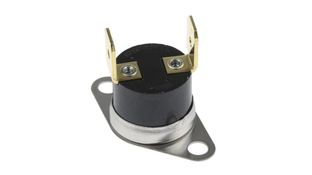 Honeywell Bi-Metallic Thermostat, Opens at 35°C, Closes at +50°C, +150°C Max, SPST-NO, Automatic Reset, Bracket Mount | 2455R--90820464