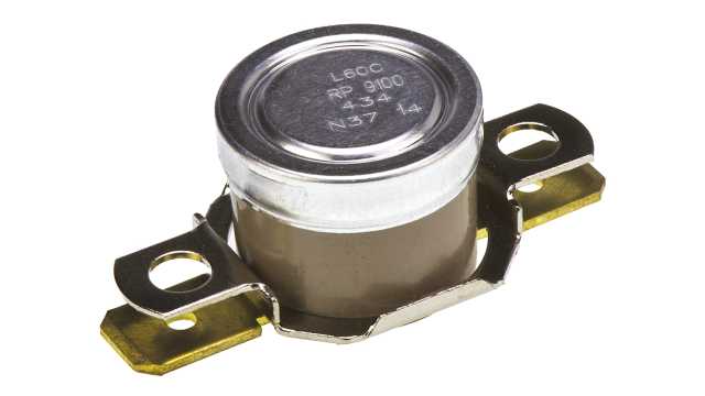Honeywell Bi-Metallic Thermostat, Opens at +60°C, Closes at +45°C, +186°C Max, NC, Automatic Reset | 2455RP-91000434