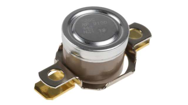 Honeywell Bi-Metallic Thermostat, Opens at +20°C, Closes at +35°C, +186°C Max, NO, Automatic Reset | 2455RP-91000442