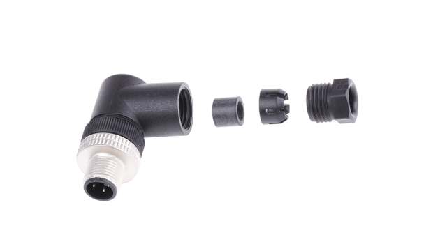 Hirschmann Circular Connector, 4 Contacts, Cable, M12 Connector, Plug, Male, IP67, E Series | 933165100 ELWIST 4012 PG7