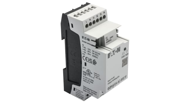 Eaton EasyE4 Series Control Relay, 264 V Supply, Relay Output, 4-Input, Digital Input | 197514 EASY-E4-AC-8RE1P