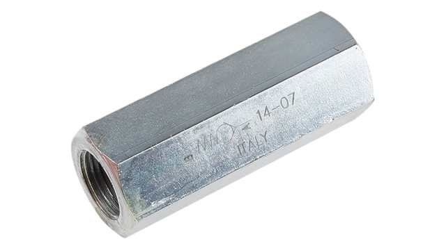 Parker Steel In Line Mount  Mounting, Hydraulic Check Valve, 2302, G, 30 L/min, 0.35 bar  Cracking Pressure | 2302