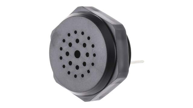 Sonitron 94 dB Panel Mount Continuous Internal 19 mm Buzzer 4 V dc Min 16 V dc Max | SP27