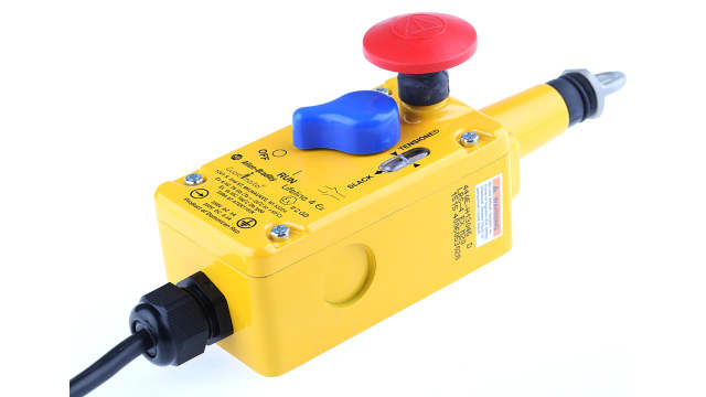 Allen Bradley Guardmaster 440E Rope Pull Switch, 2m, NO/NC, Straight | 440E-H13046