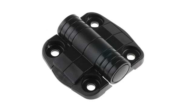 Southco Black Butt with a Fixed Pin, Screw Fixing, 52 mm x 57 mm x 10.4 mm | C6-0