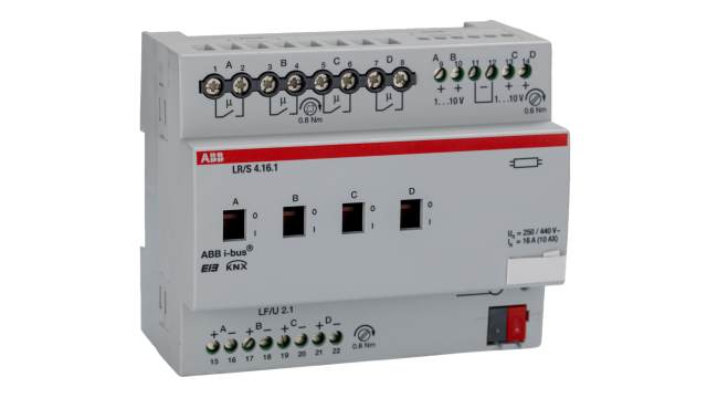 ABB LR Lighting Controller General Lighting Controller, Light, DIN Rail Mount, 110 → 230 V ac | 2CDG110088R0011