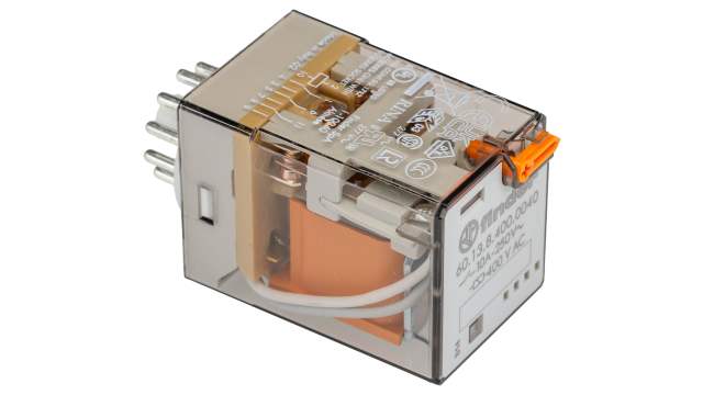 Finder Plug-In Mount Relay, 400V ac Coil, 6A Switching Current, 3PDT, 3PDT | 601384000040