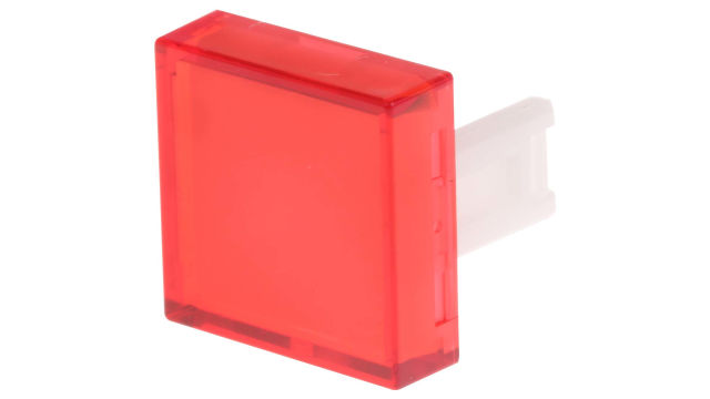 EAO Red Square Push Button Lens for Use with 31 Series | 31-953.2