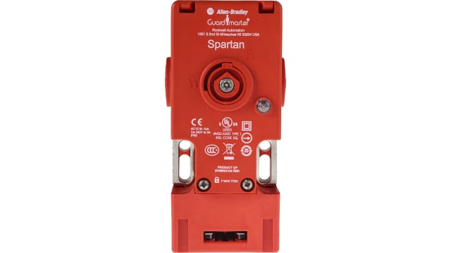 Allen Bradley Guardmaster 440G-S Series Solenoid Interlock Switch, Power to Unlock, 110V ac, Actuator Included | 440G-S36003