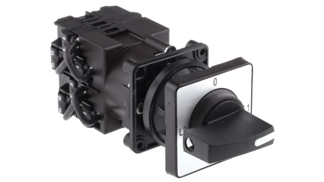 Schneider Electric, SP 4 Position 90° Ammeter Cam Switch, 690V ac, 5.6A | K1F003MCH