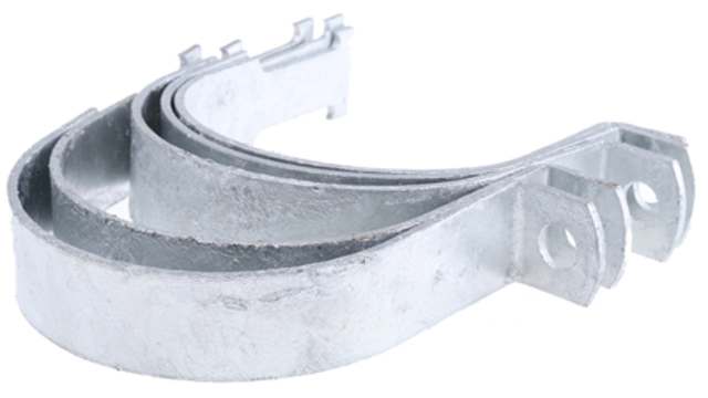 Unistrut Hot Dip Galvanised Steel Pipe Clamp 32 mm x, 14 mm, 150 mm | SS 2 K