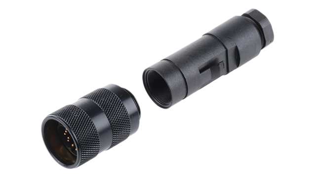 binder Circular Connector, 12 Contacts, Cable, M16 Connector, Plug, Male, IP67, 723 Series | 09-0129-70-12