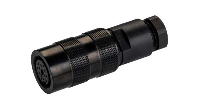 binder Circular Connector, 12 Contacts, Cable, M16 Connector, Plug, Female, IP67, 723 Series | 09-0130-70-12