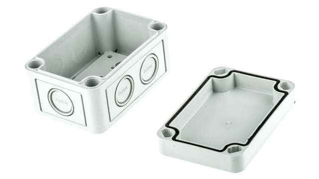 Spelsberg TK PC Series Grey Polycarbonate Junction Box, IP66, 94 mm, 65 mm 57 mm | 12540201