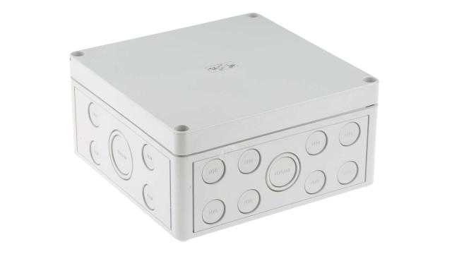 Spelsberg TK PC Series Grey Polycarbonate Junction Box, IP66, 182 mm, 180 mm 90 mm | 12540701
