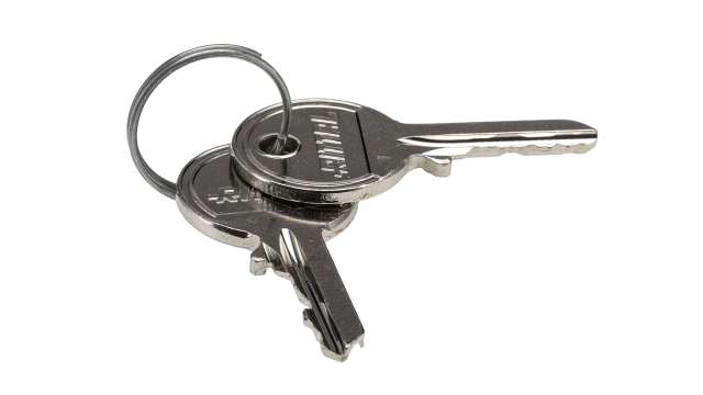 Rittal SZ Series Key with 3524E barrel For Use With Security Lock 3524 E | 2532000