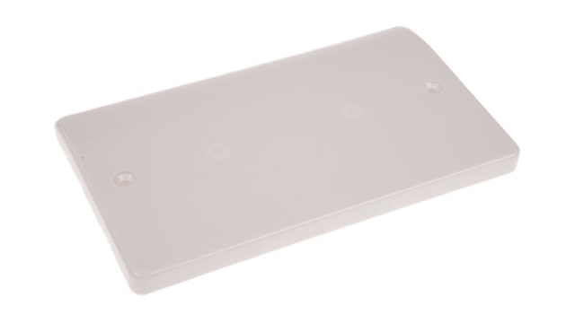MK Electric White 2 Gang Blanking Plate | K3828 WHI