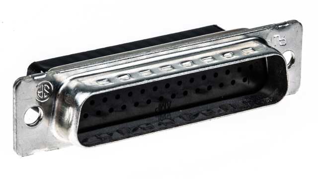 TE Connectivity AMPLIMITE HDP-22 44 Way Straight Cable D-Sub Connector, with 4-40 Screw Male | 1658672-1