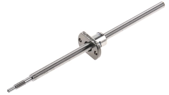 NSK 124 mm Ball Screw Assembly, 6 mm Shaft Diam., 160 mm Shaft Length | RMA0601C7S-160