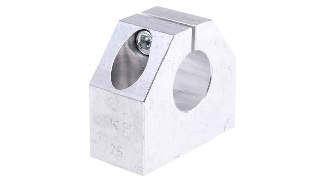Ewellix Makers in Motion Linear Shaft Support 2-Bolt Base Bearing Housing 54 mm, LSHS25 62 mm 28 mm | LSHS25