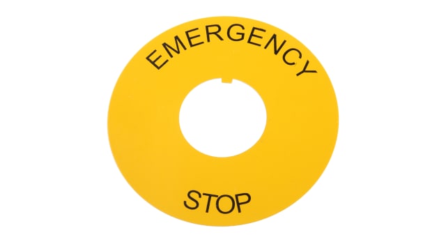 BACO Legend Plate for Use with BACO Series | WE16300