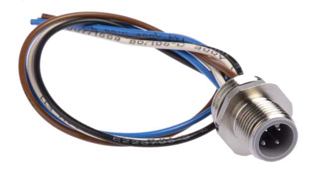 Hirschmann Male 4 way M12 to Free End Sensor Actuator Cable, 200 mm | 932916206 ELST 412 PG9 Sn