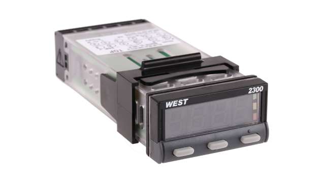 West Instruments N2300 PID Temperature Controller, 49 x 25mm, 2 Output Relay, 100 V ac, 240 V ac Supply Voltage ON/OFF | N2300Y1210