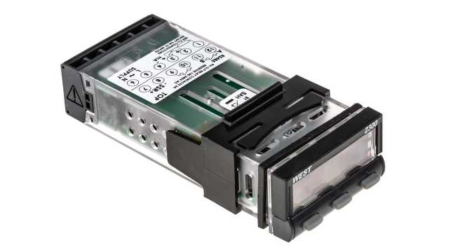 West Instruments N2300 PID Temperature Controller, 49 x 25mm, 2 Output Relay, 100 V ac, 240 V ac Supply Voltage ON/OFF | N2300Y1211