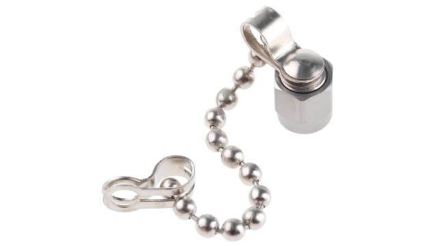 Radiall, SMA RF Connector Dust Cap Male Protective Cap Male Cord Included for use with SMA Type Connector | R125812001