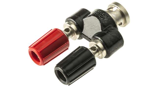 Radiall Black, Red Connector Adapter With Brass contacts | R191453000