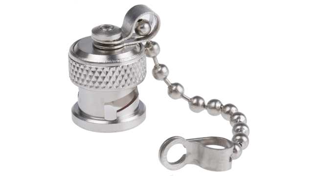 Radiall, BNC RF Connector Dust Cap RF Connector Dust Cap Male Cord Included for use with Coaxial Connector | R141812000