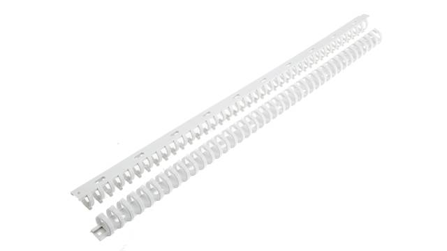 Hager Standard Grey - Flexible Slot, W23 mm x D21 mm, L0.5 m, Polyamide | M5691/7035