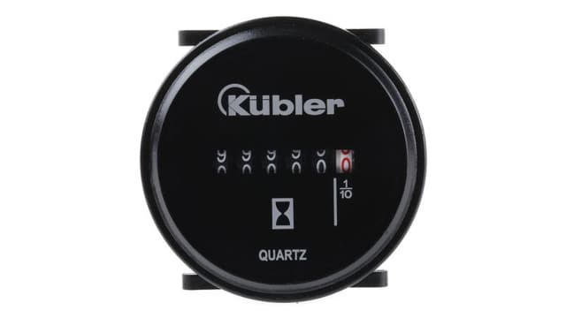 Kubler HR 76.2 Hour Meter, 6 Digit, 230 V ac | 0.135.200.302
