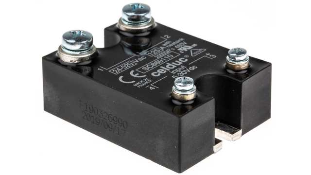 Celduc SC8 Series Solid State Relay, 125 A Load, Panel Mount, 400 V rms Load, 30 V dc Control | SC869110