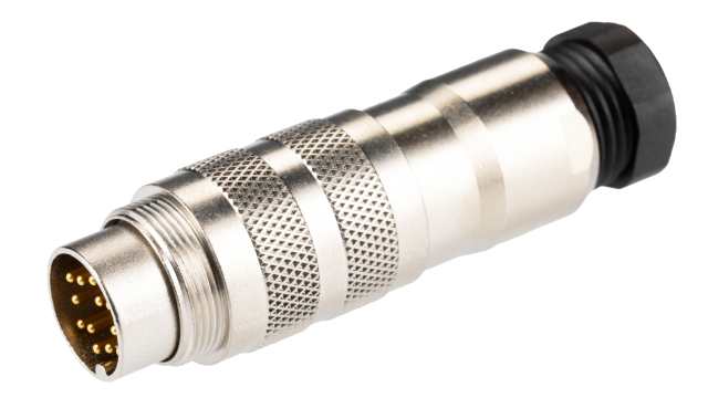 binder Circular Connector, 12 Contacts, Cable, Miniature Connector, Plug, Male, IP67, 423 Series | 99.5629.15.12