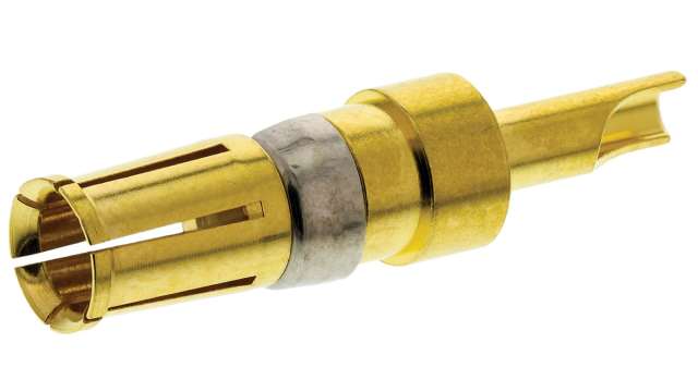 FCT from Molex, FCT Series, Female Solder Cup D-Sub Connector Power Contact, Gold over Nickel Power 16 AWG | FMP005S103 / 1727040154