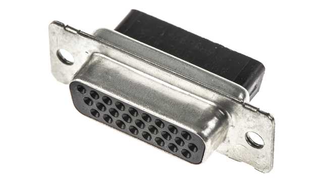 TE Connectivity AMPLIMITE HDP-22 26 Way Straight Cable D-Sub Connector Female | 1658682-1