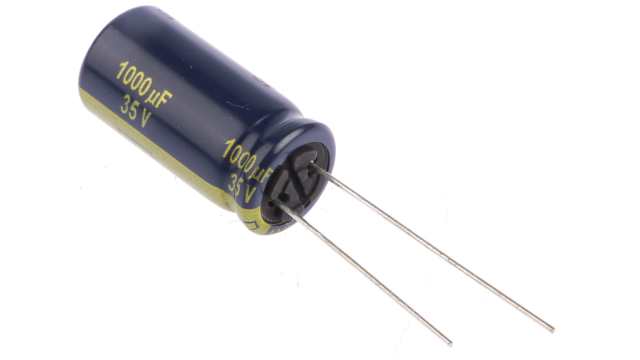 Panasonic 1000μF Aluminium Electrolytic Aluminium Electrolytic Capacitor 35V dc, Radial, Through Hole - EEUFC1V102 | EEUFC1V102