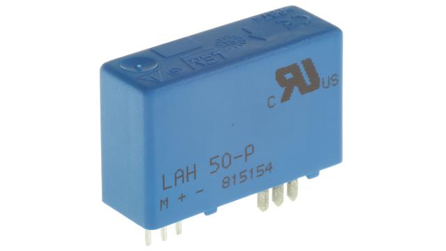 LEM LAH Series Current Transformer, 50A Input, 50:1, 25 mArms Output, 12 → 15 V | LAH 50-P