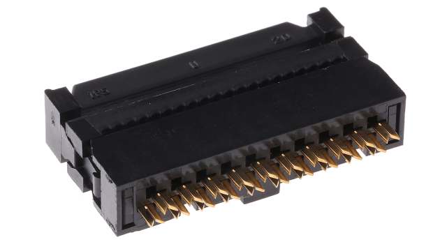 Hirose 20-Way IDC Connector Female for Cable, 2 Row | HIF3BA-20D-2.54R