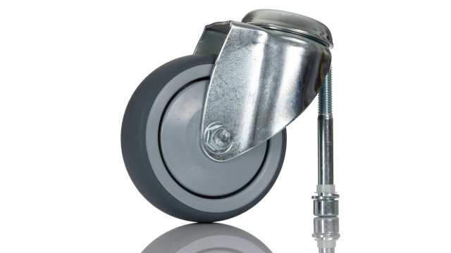 Tente Swivel Castor Wheel, 80kg Capacity, 100mm Wheel | 2470PJX100P30CHC10X90