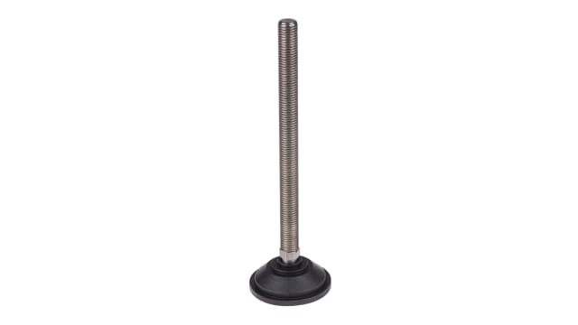 Nu-Tech Engineering M16 70 mm Dia. Adjustable Foot, Stainless Steel, 1500 kg Static Load Capacity 10 ° Tilt Angle | A095/004