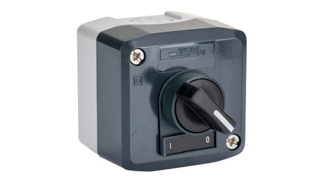 Schneider Electric Start-Stop Control Station Switch - SPST, Polycarbonate, 1 Cutouts, IP67, IP66, IP69K | XALD134