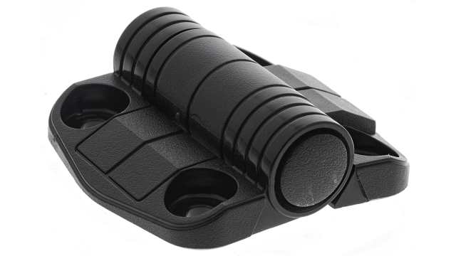 Southco Black with a Fixed Pin, Screw Fixing, 52 mm x 57 mm x 10.4 mm | C6-2