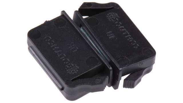 Southco 02-10-301-10 Black Polypropylene Magnetic Catch | 02-10-301-10