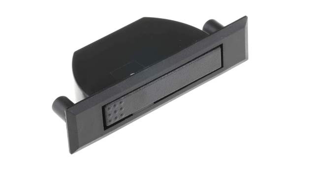 Southco Passivated, Powder Coated Black Plastic Drawer Handle 34 mm Height, 81 mm Length | 67-10