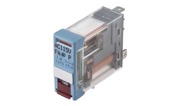 Releco PCB Mount Power Relay, 115V ac Coil, 10A Switching Current, SPDT | C10-A10X / AC 115 V